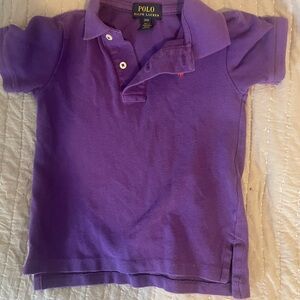 Polo by Ralph Lauren Kids Polo Shirt in Purple